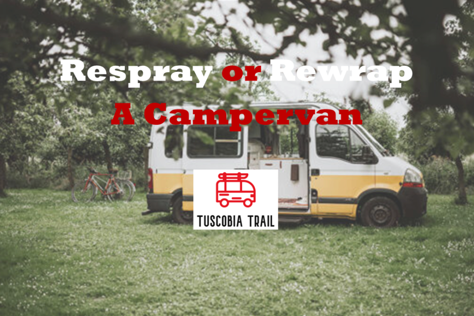 Respray or Rewrap A Campervan